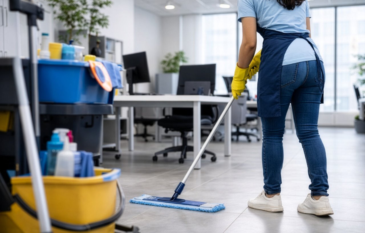 Materiale per la pulizia professionale