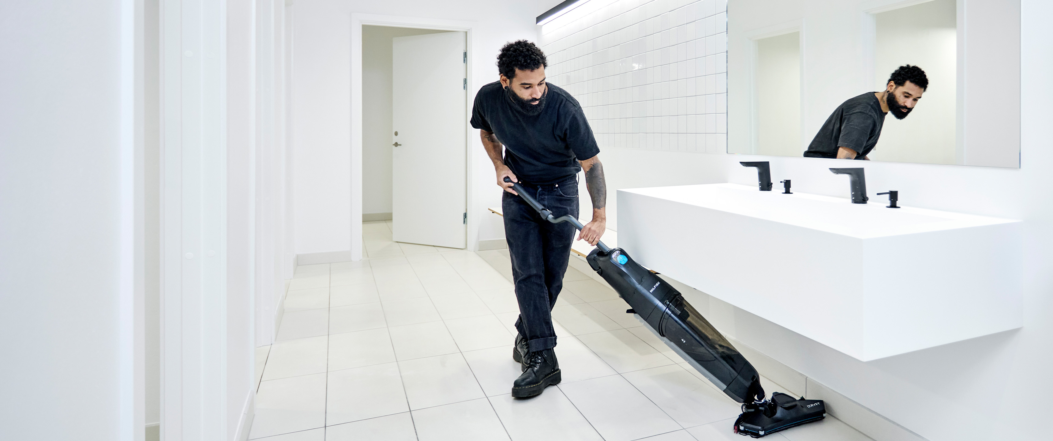 Lavaggio e asciugatura in un solo passaggio